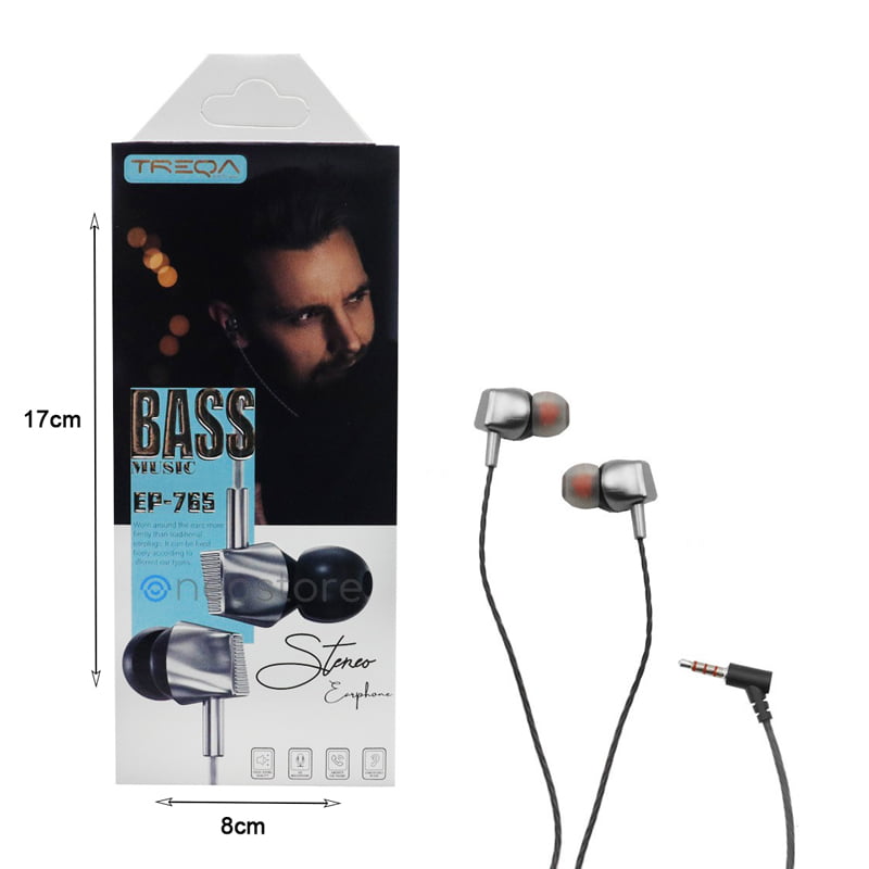 Ενσύρματα Ακουστικά Ψείρες Earbuds Treqa EP-765